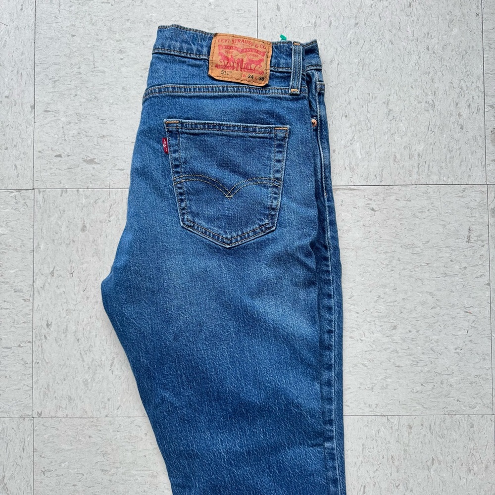Levi's Men's Relaxed Fit Blue Denim Jeans